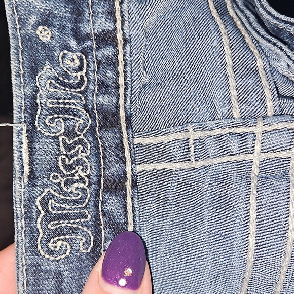Miss Me Skinny Jeans Women 31 Mid Rise - Picture 3 of 10